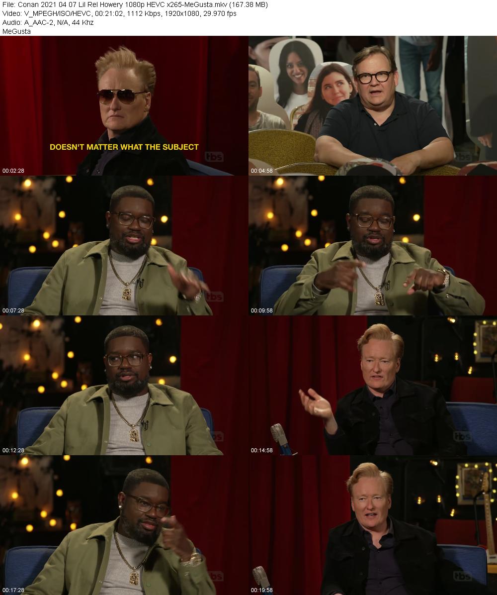 Conan 2021 04 07 Lil Rel Howery 1080p HEVC x265