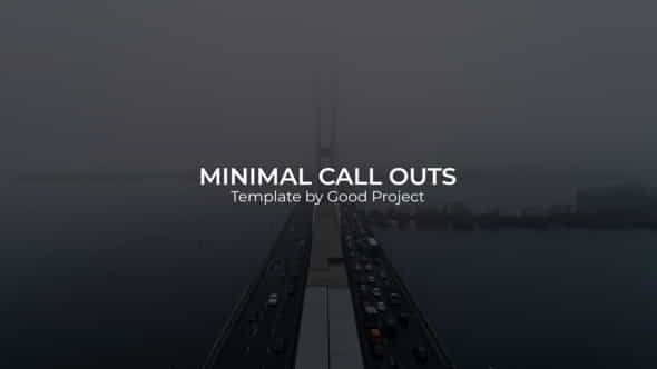 Minimal Call Outs - VideoHive 24728158