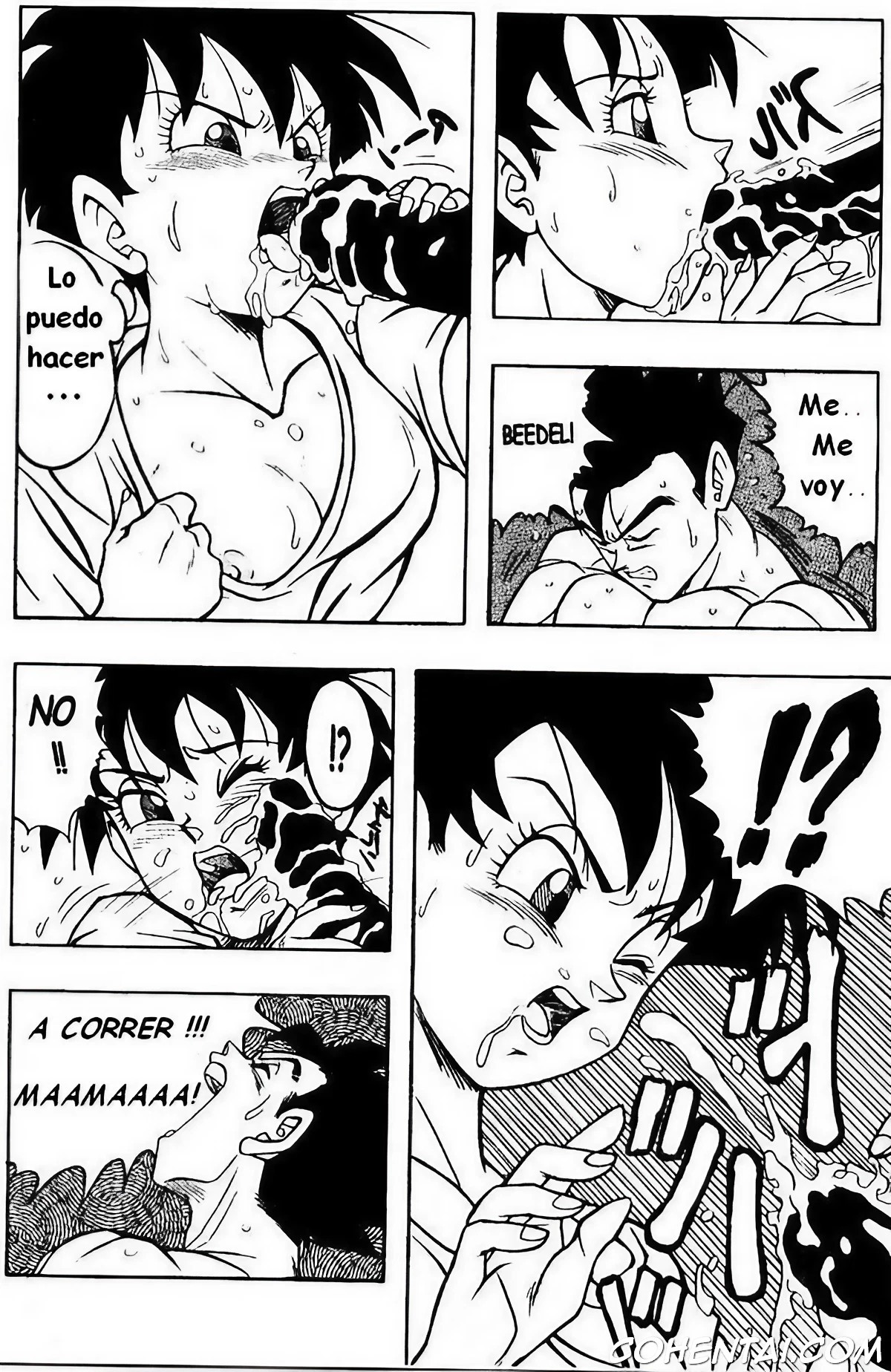 Dragon Ball H (Dragon Ball Z) xxx comics manga porno doujin hentai español sexo 