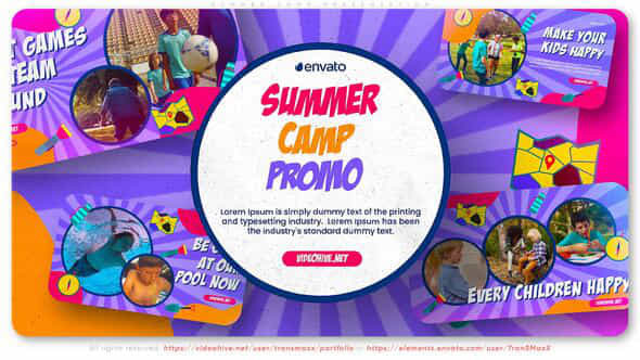 Summer Camp Presentation - VideoHive 52467042