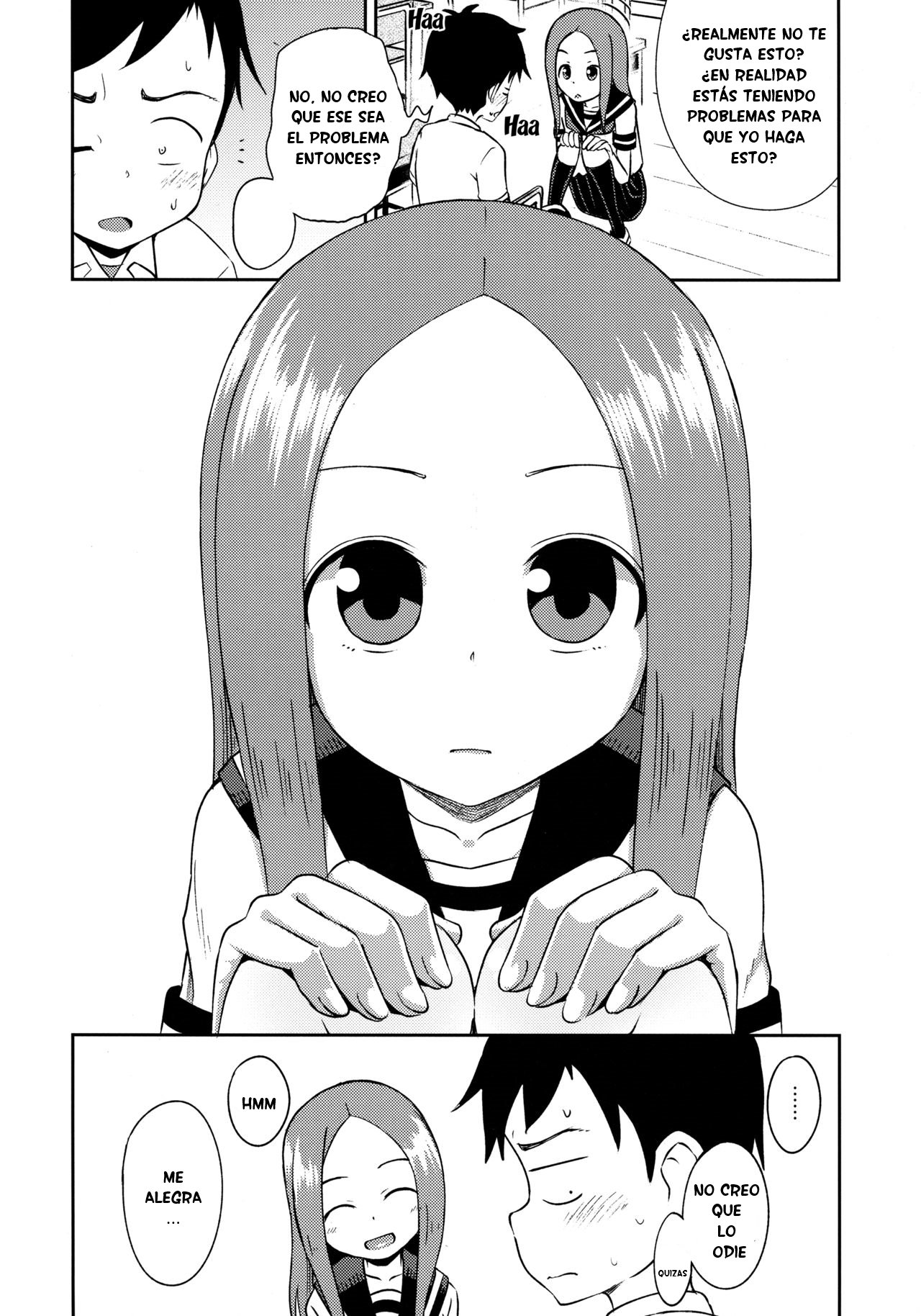 [Tonkotsu Fuumi (Poncocchan)] Takagi-san escalate (Karakai Jouzu no Takagi-san) Spanish - 12