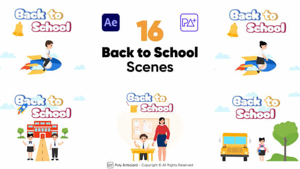 Back to School - VideoHive 47596699