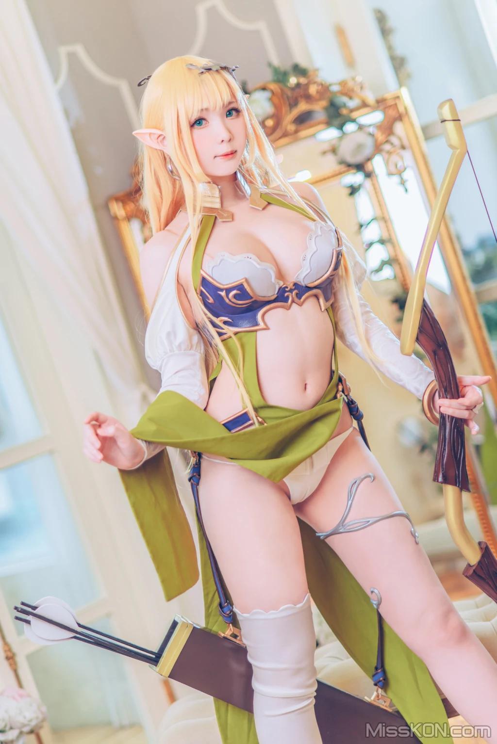 Coser@霜月shimo: Elf Village (99 photos)(13)