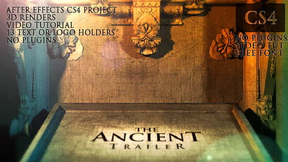The Ancient Trailer - VideoHive 106717
