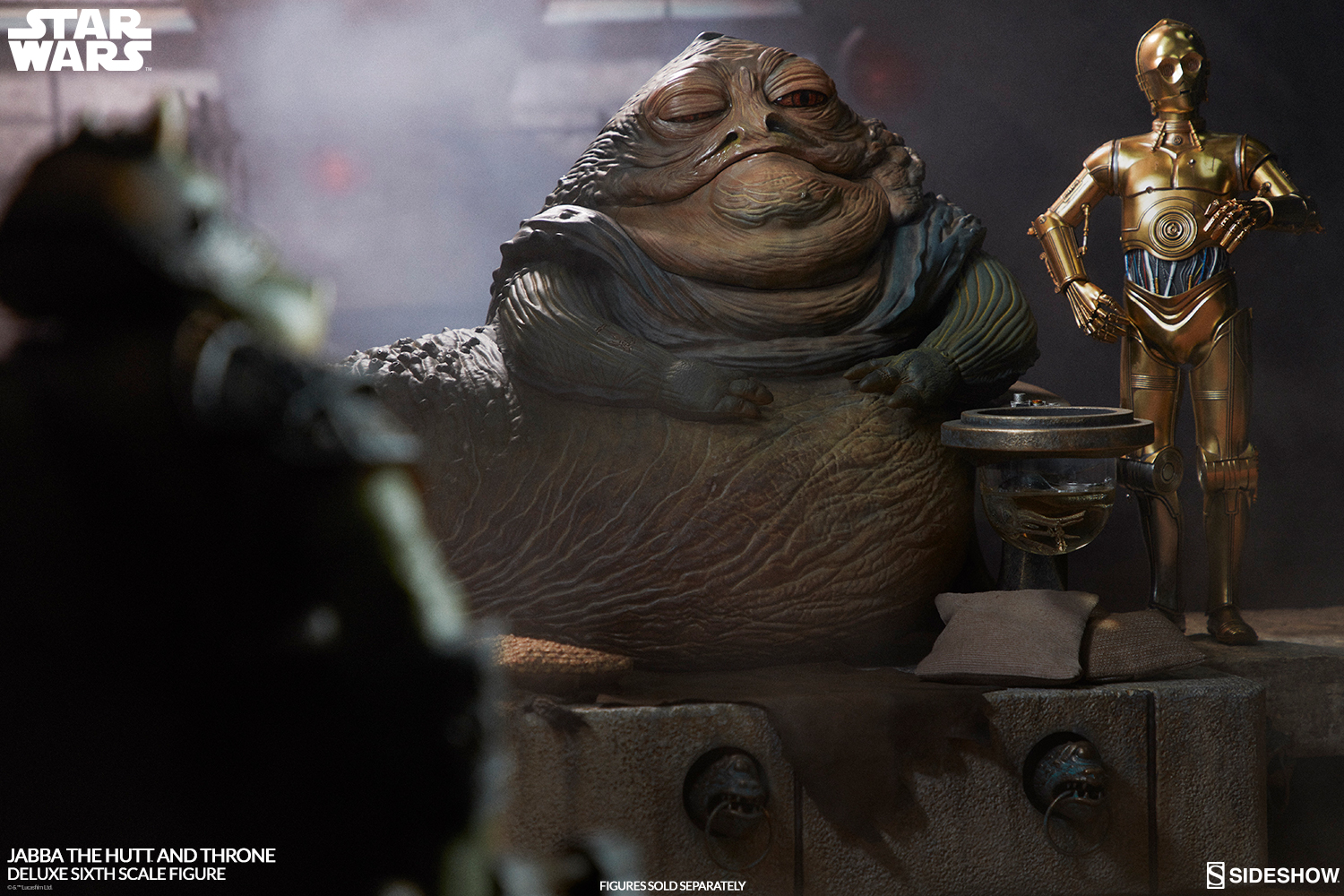 Star Wars Episode VI : Jabba the Hutt and throne - Deluxe Figure (Sideshow) Zx6Rhu8g_o