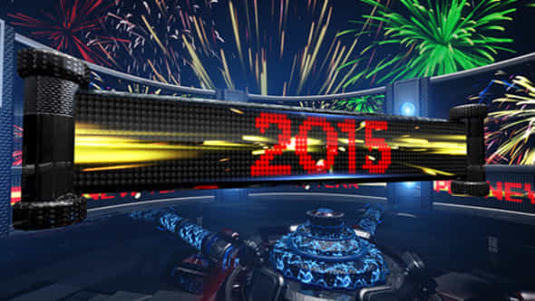 Scifi New Year - VideoHive 9696401