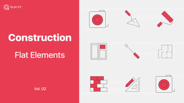 Constructions Icons - VideoHive 45828847