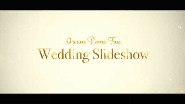 Wedding Slideshow - VideoHive 47239544