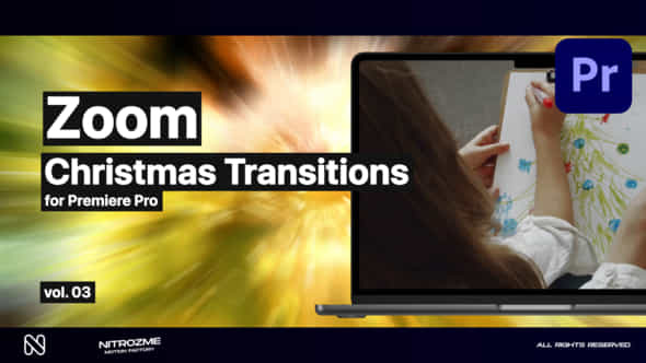 Christmas Zoom Transitions Vol 03 For Premiere Pro - VideoHive 49539028