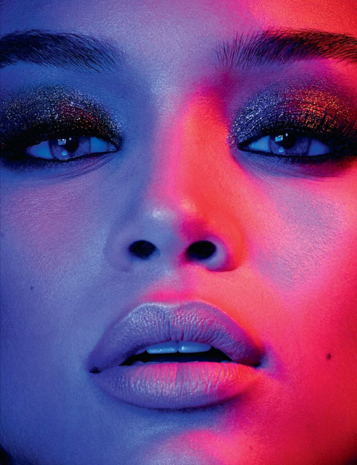 Jasmine Sanders by Michael Schwartz - Lui Magazine winter 2018 Jasmine Sanders by Michael Schwartz - Lui Magazine winter 2018