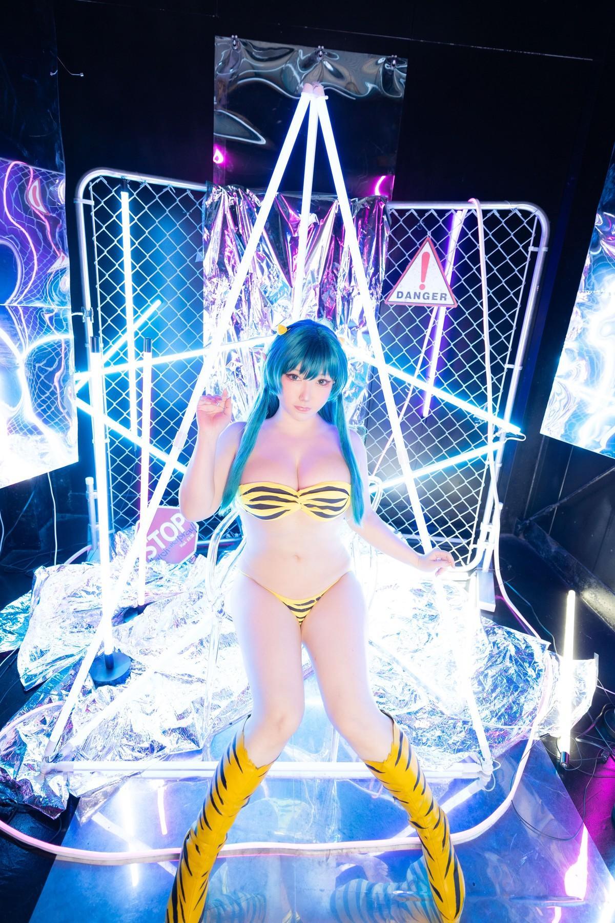 Cosplay SAKUサク Lum ラム うる星やつら Set.04(7)