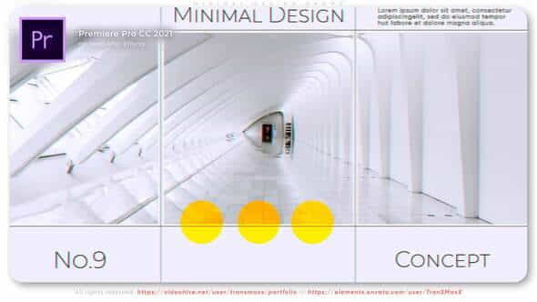 Minimal Design Promo - VideoHive 35003331