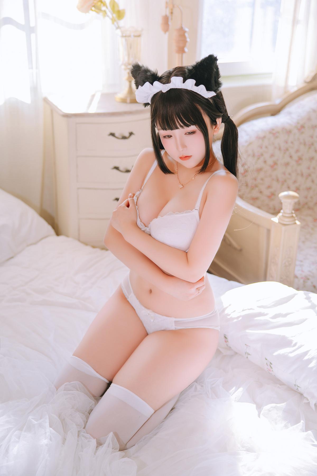 Cosplay Rinaijiao日奈娇 猫娘女仆 Set.01(36)