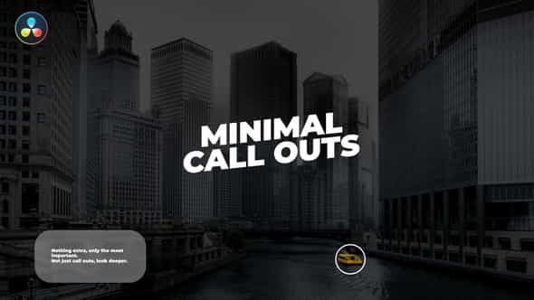 Minimal Call Outs - VideoHive 33593792