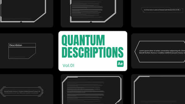 Quantum Descriptions 01 - VideoHive 45496885