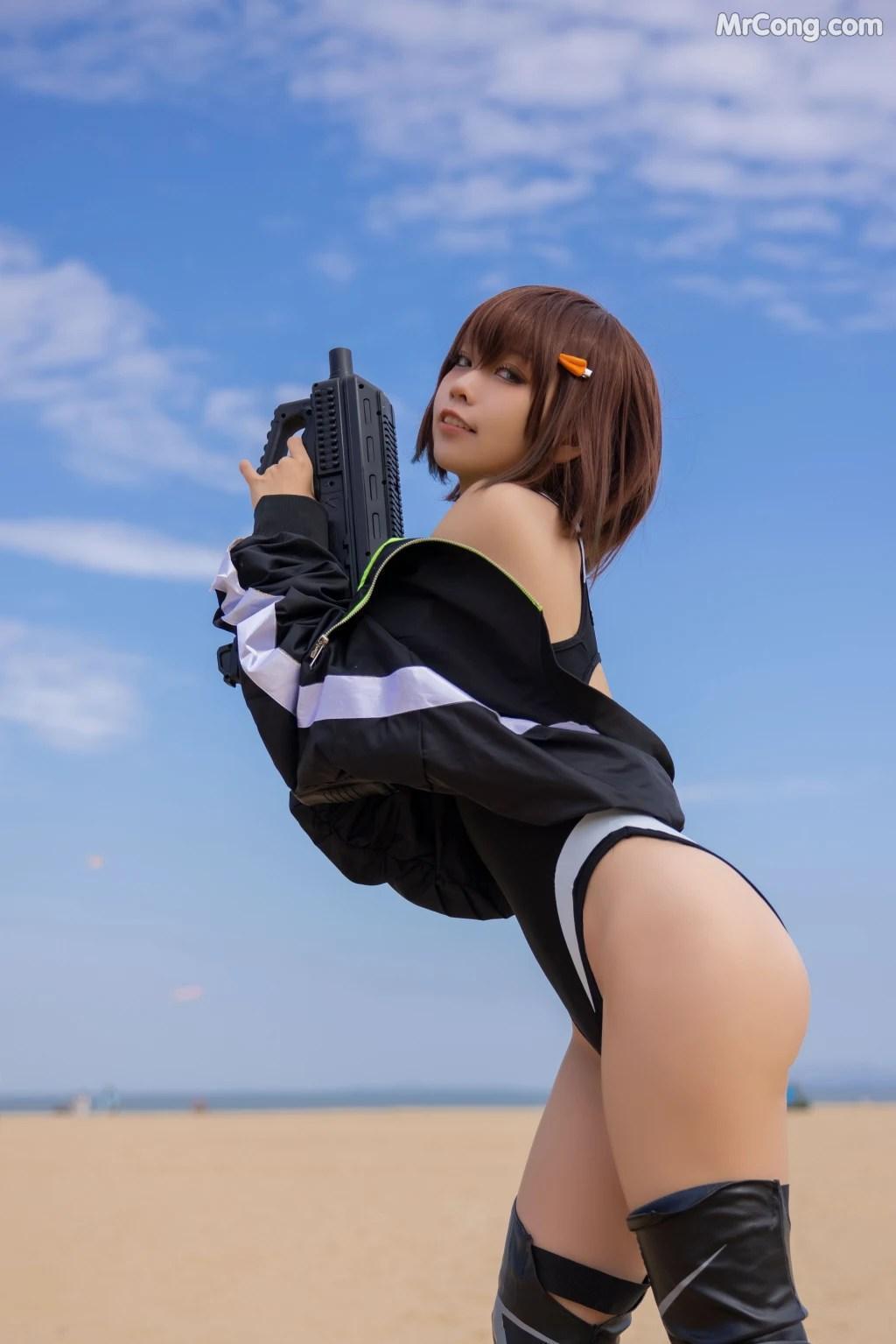 Coser@G44不会受伤 Vol.089: 水泳部的部長 (57 photos)(57)