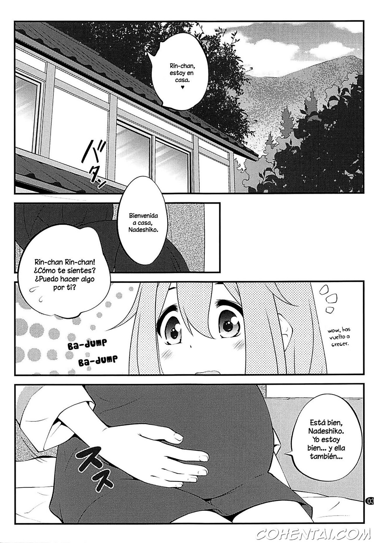 Sankakkei no, Himitsu (Yuru Camp) xxx comics manga porno doujin hentai español sexo Nadeshiko Kagamihara Rin Shima Yuru Camp | Laid-Back Camp