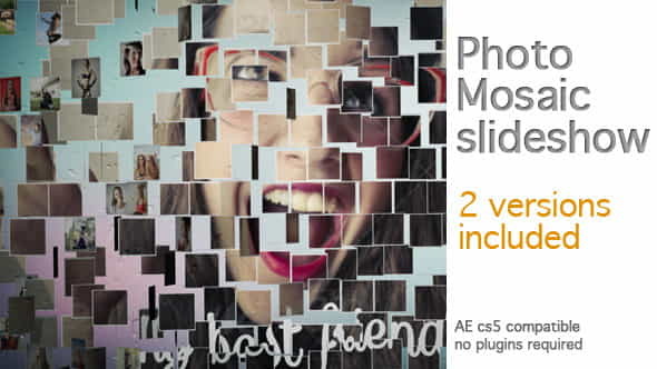 Photo Mosaic Slideshow - VideoHive 8100586