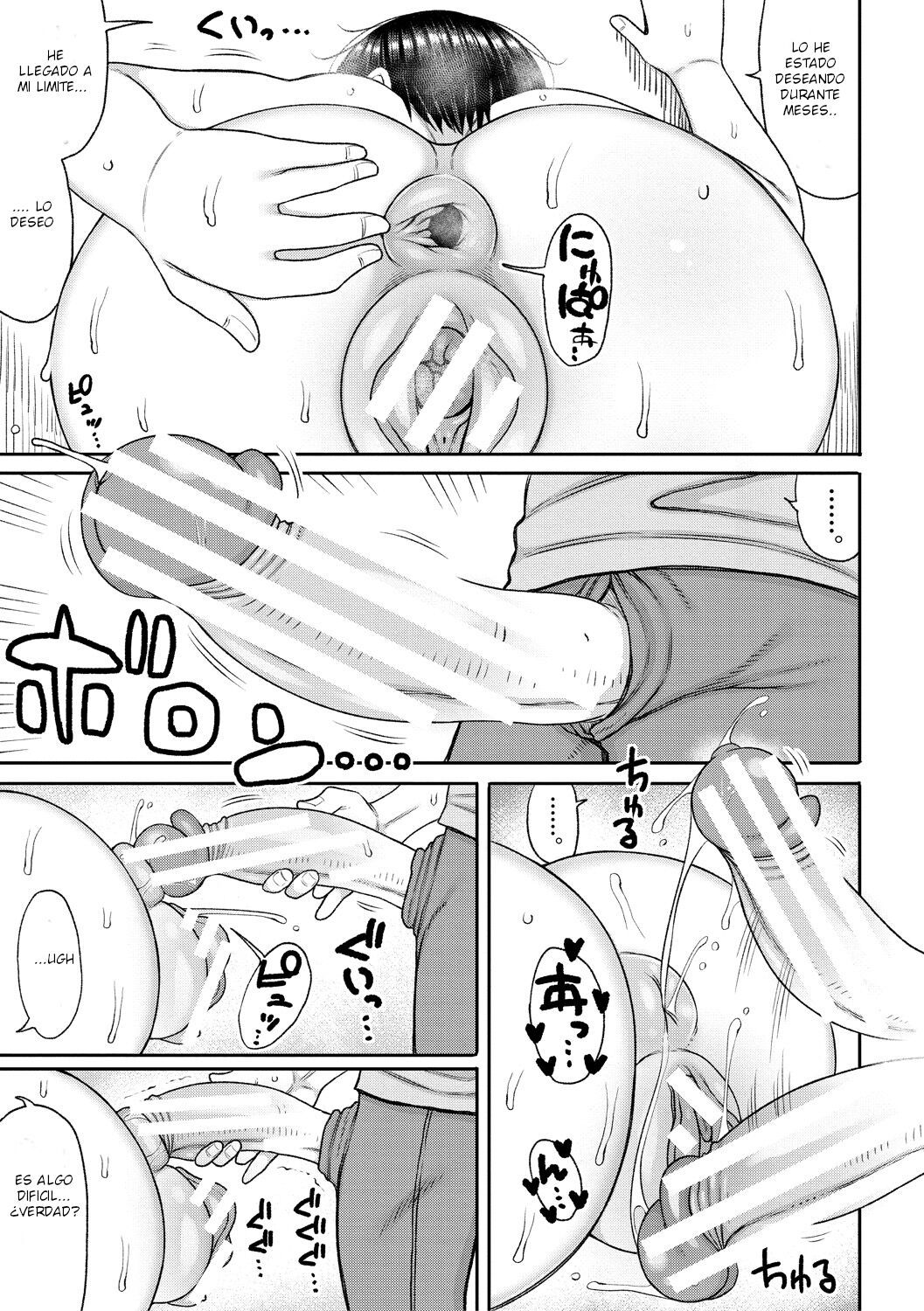[Nagaikusa] Días de ordeñar la leche de mamá... (Haramitagari na Hahaoya) [Spanish] [Digital]
