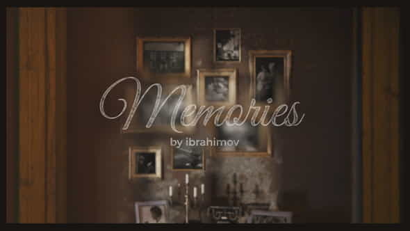 Memories - VideoHive 37727213