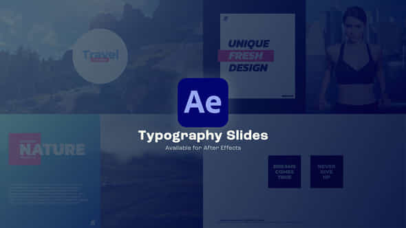 Typography Slides - VideoHive 47555351