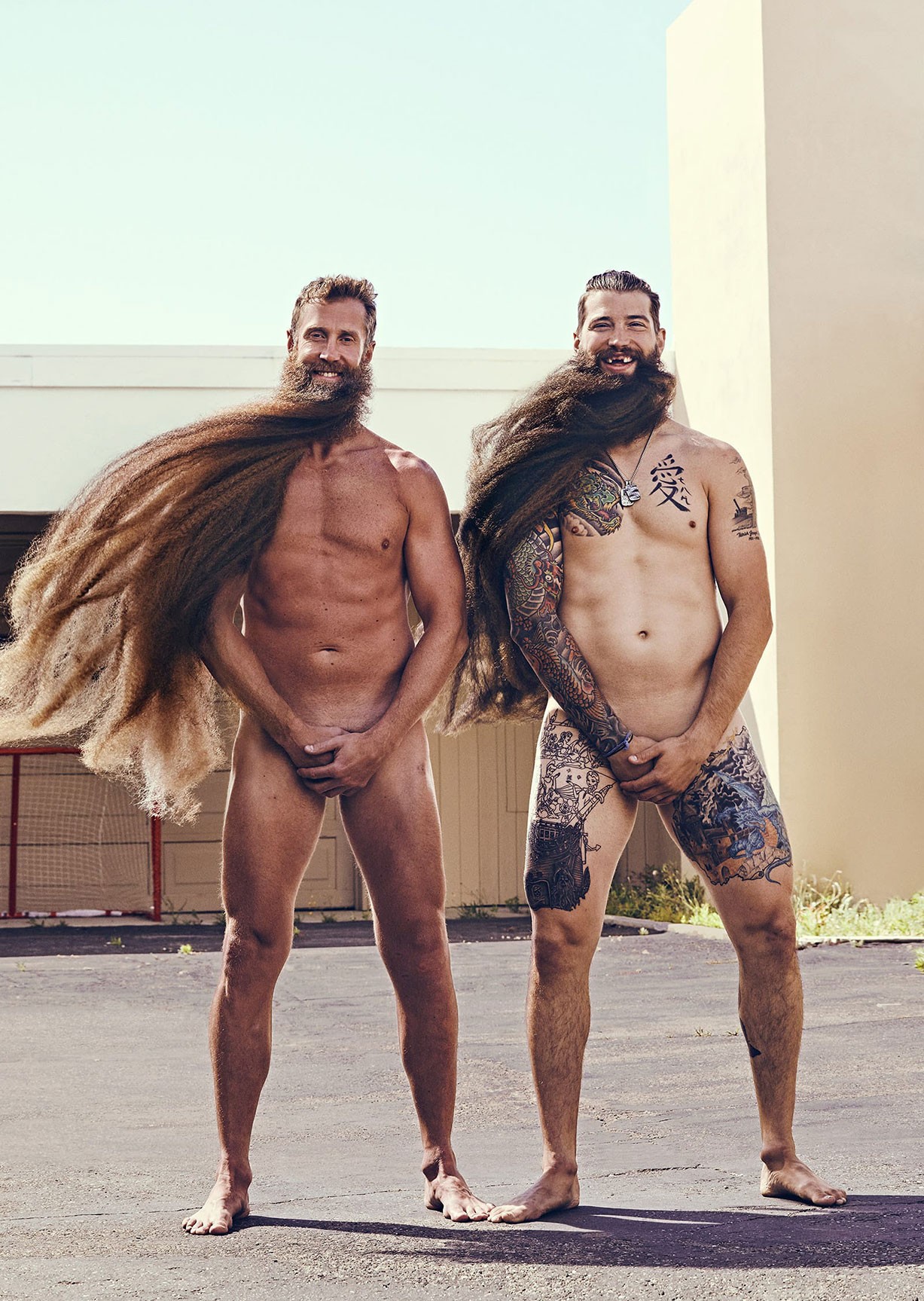 Joe Thornton and Brent Burns - ESPN The Body Issue 2017 / photo by Ramona Rosales Joe Thornton and Brent Burns - ESPN The Body Issue 2017 / photo by Ramona Rosales