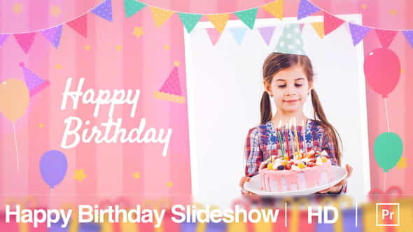 Happy Birthday Slideshow - VideoHive 38277554