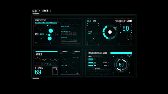 Hud Screen System - VideoHive 50811228