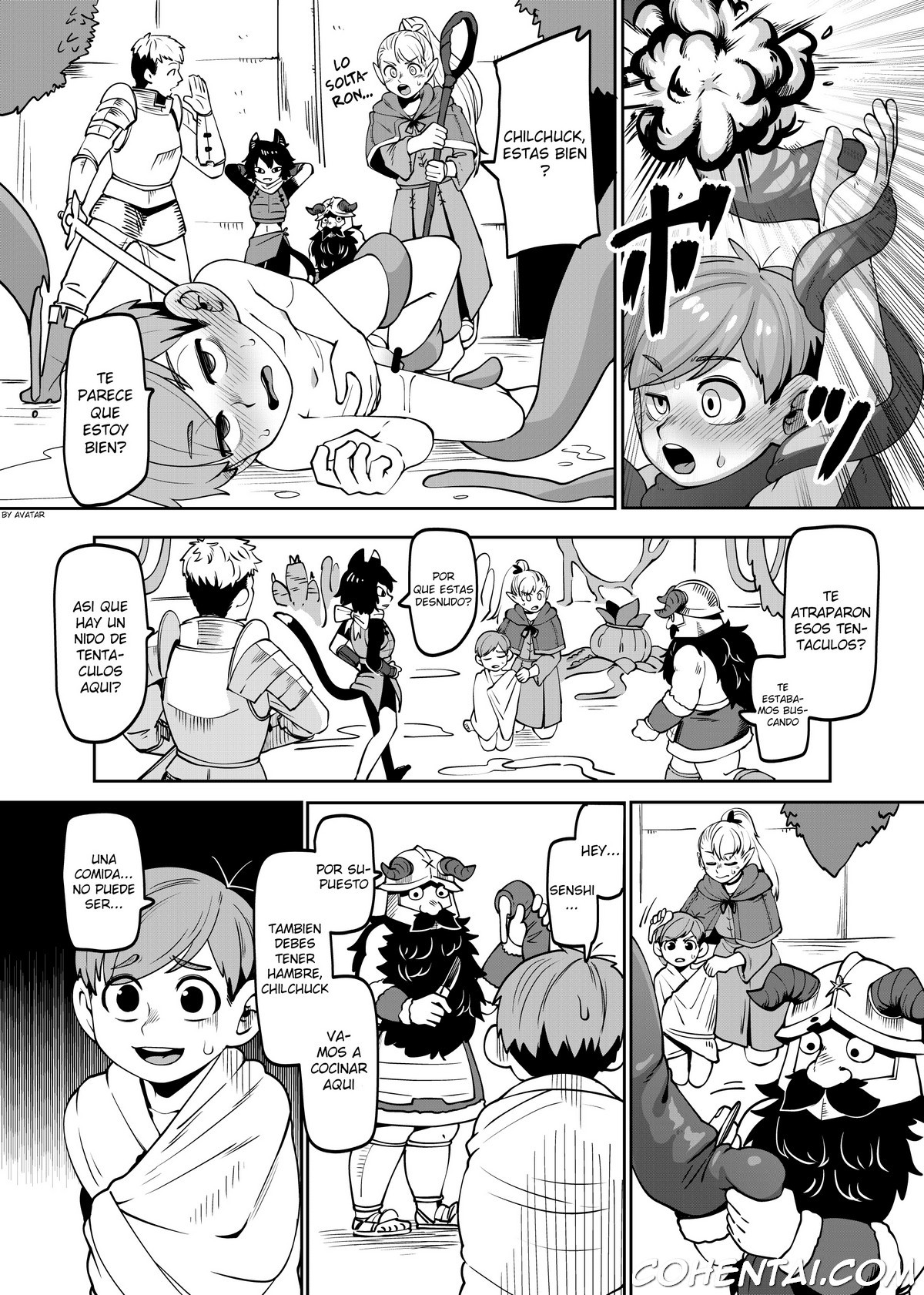 Chilchuck Meshi (Dungeon Meshi) xxx comics manga porno doujin hentai español sexo 