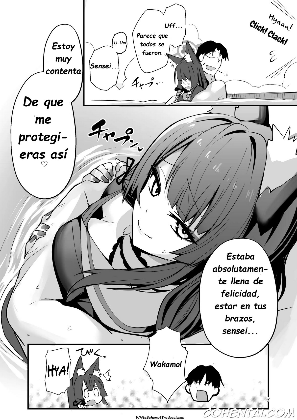 Kosaka Wakamo wa Aitakute (Blue Archive) xxx comics manga porno doujin hentai español sexo 