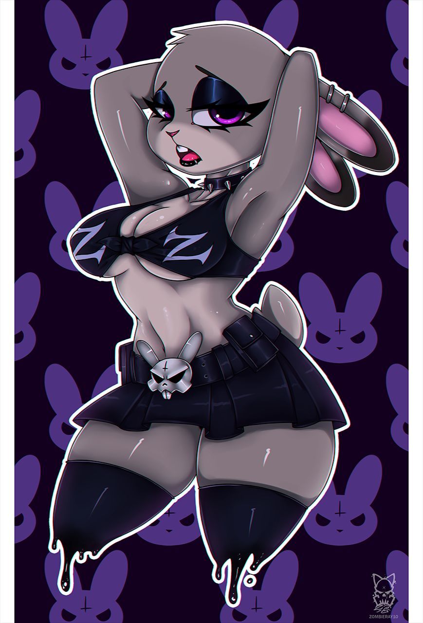 Goth Bunny – Zombieray10 - 1