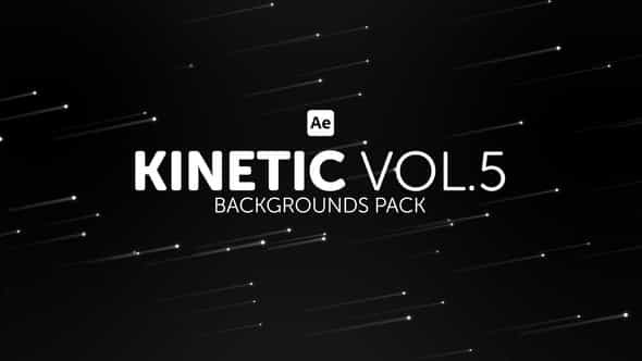 Kinetic Backgrounds 5 - VideoHive 53957729