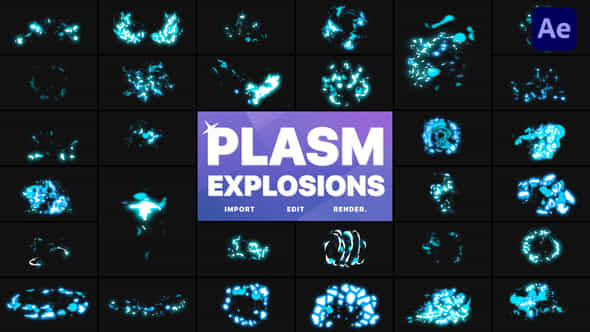 Plasm Explosions - VideoHive 45338994