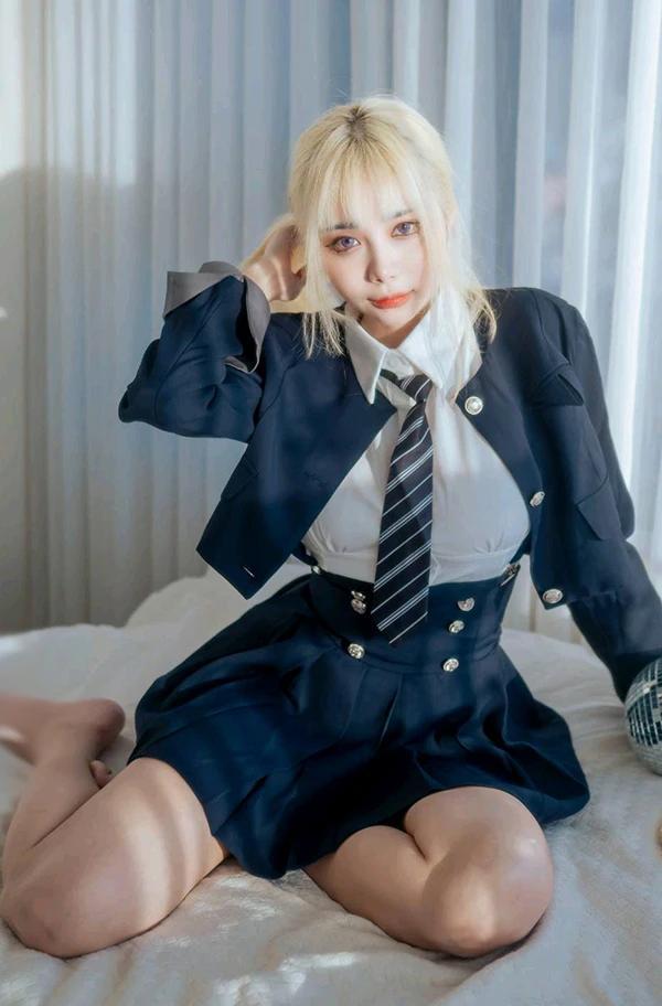 福利姬Haruka 正点制服小姐姐无圣光图集(17)