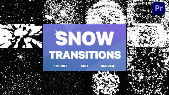 Snow Transitions - VideoHive 34741894