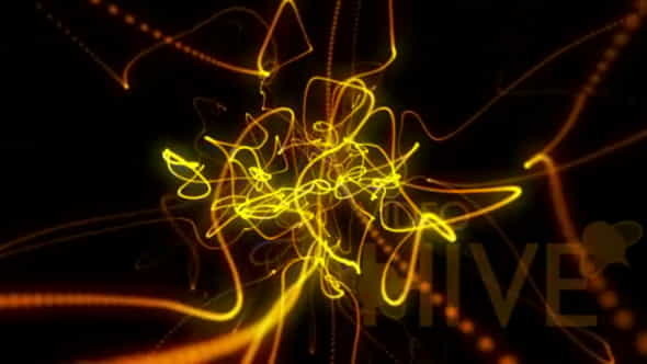 HD Glowing Strings World Loop - VideoHive 38595