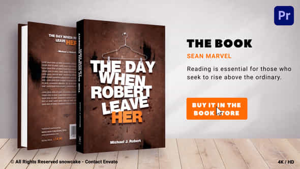 The Book Promotion - VideoHive 33618366