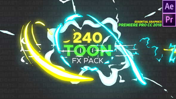 1030 Toon FX And Elements - VideoHive 21729822