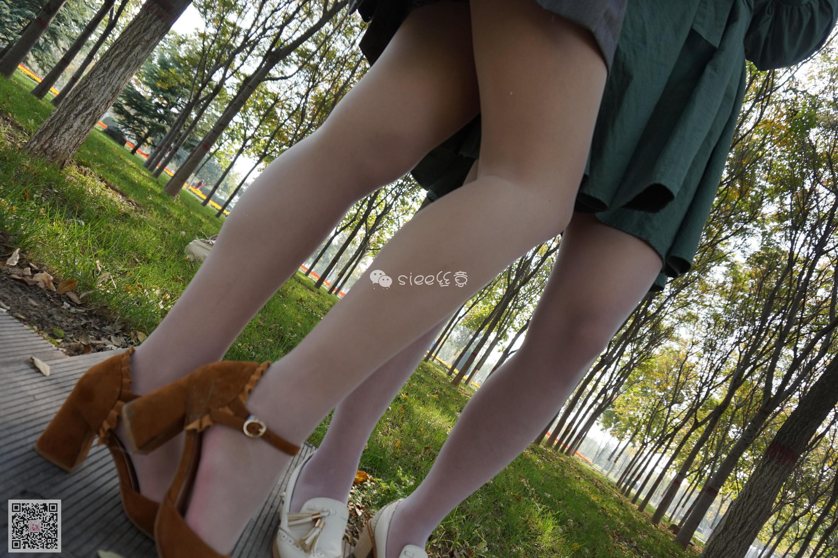 鱼鱼&茹茹《公园小路》 [丝意SIEE] No.012 写真集(19)