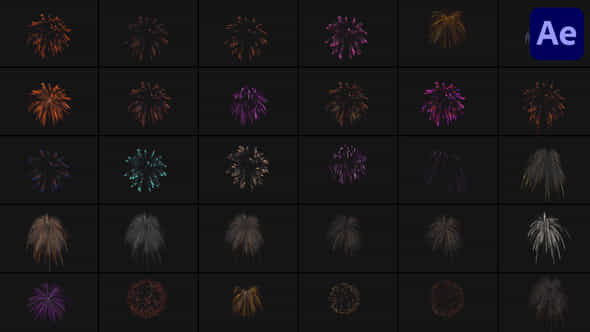 Fireworks For After Effects - VideoHive 49573961