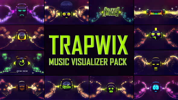 TrapWix Music Visualizer Pack - VideoHive 20751129