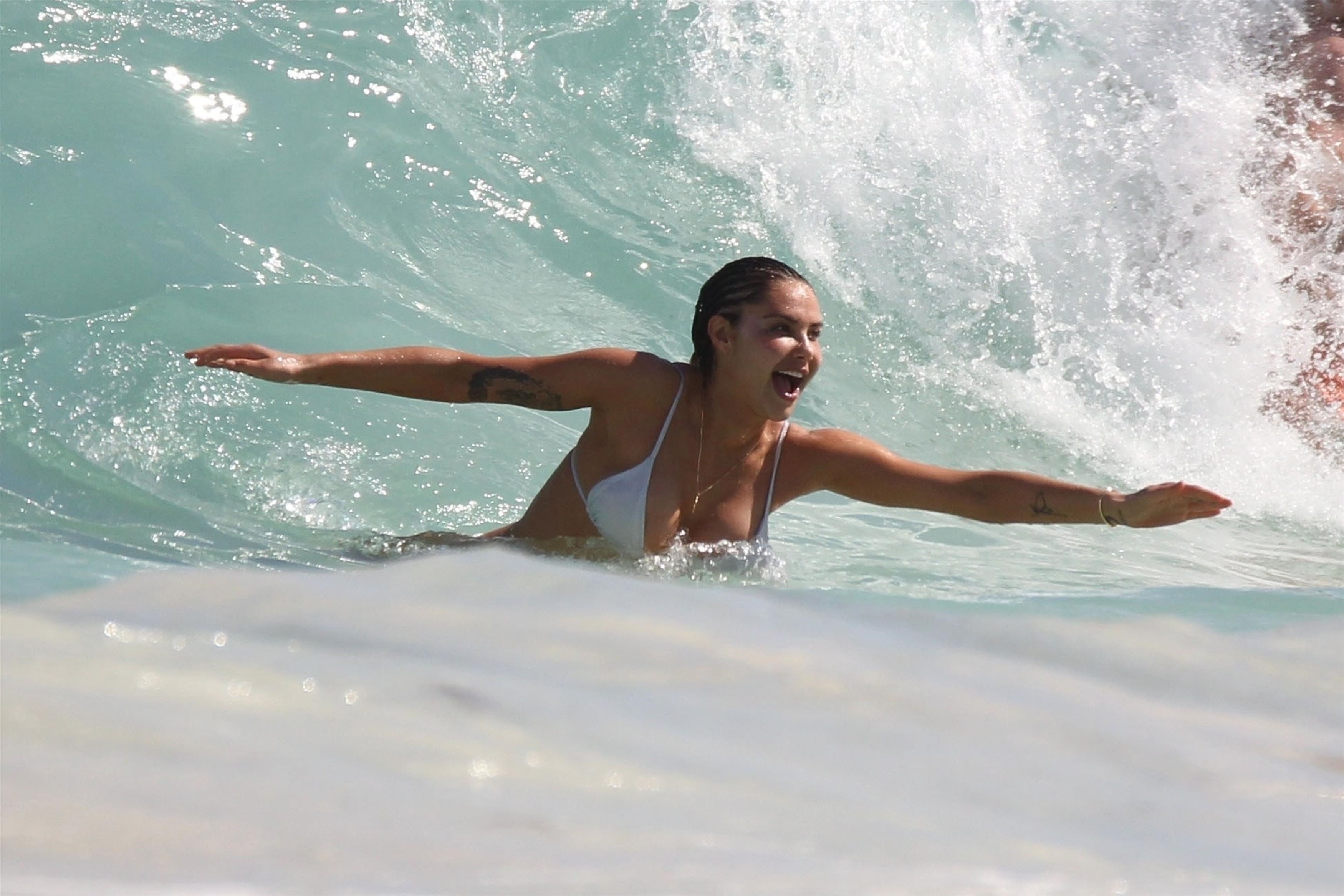 Beach Bikini Nip Slip