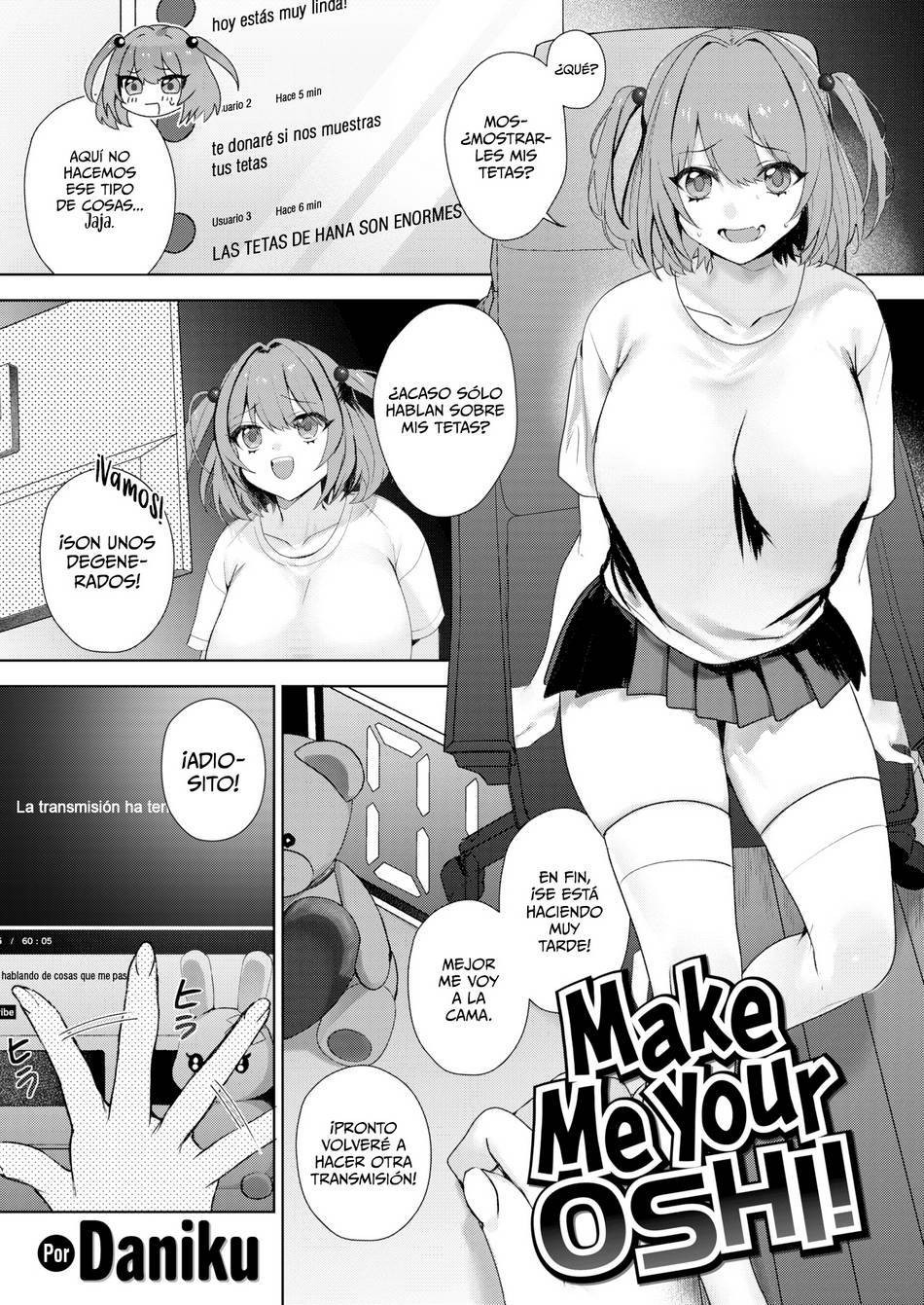 Make Me Your Oshi! - Page #1