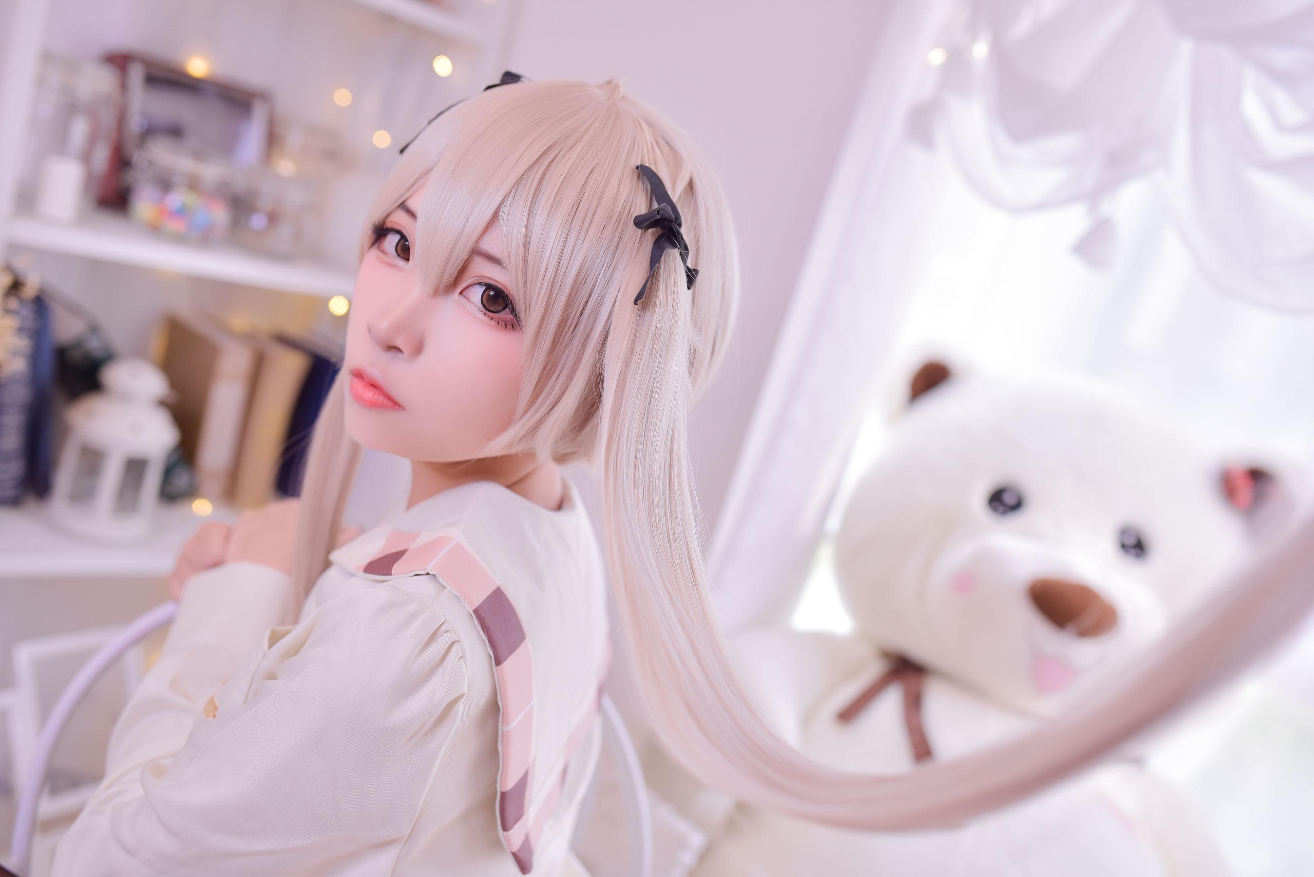 [Cosplay] 人气Coser二佐Nisa – 穹妹校服(18)