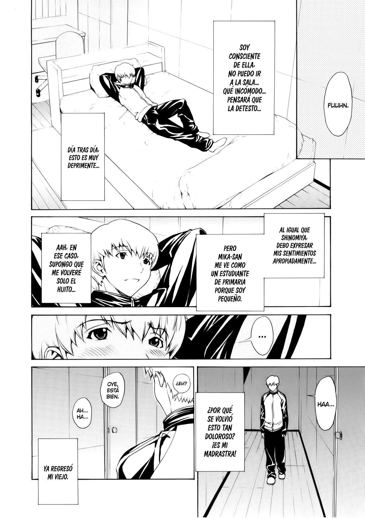 [OKAWARI] Bijin na Haha to Tsuyoki na Classmate Ch. 1-3  Hermosa Madrastra y Segura Compañera de Clases Ch. 1-3 [Spanish] [K.A. Works y Gokiburi]