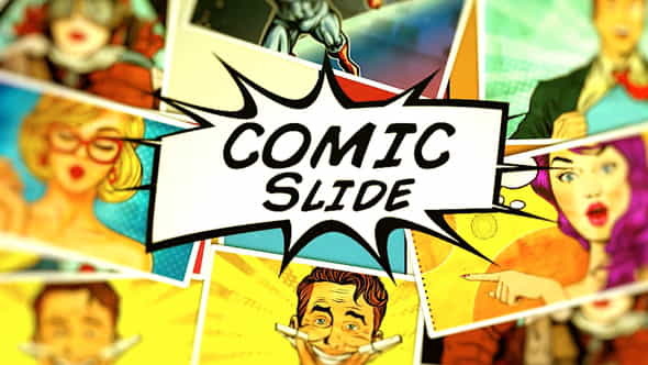 Comic Slide - Premiere Pro - VideoHive 33778068