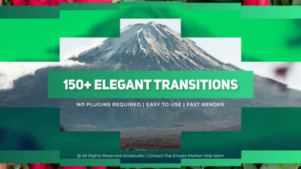 150+ Elegant Transitions - VideoHive 36424772