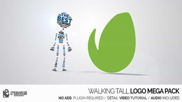 Walking Tall Logo - VideoHive 11759147