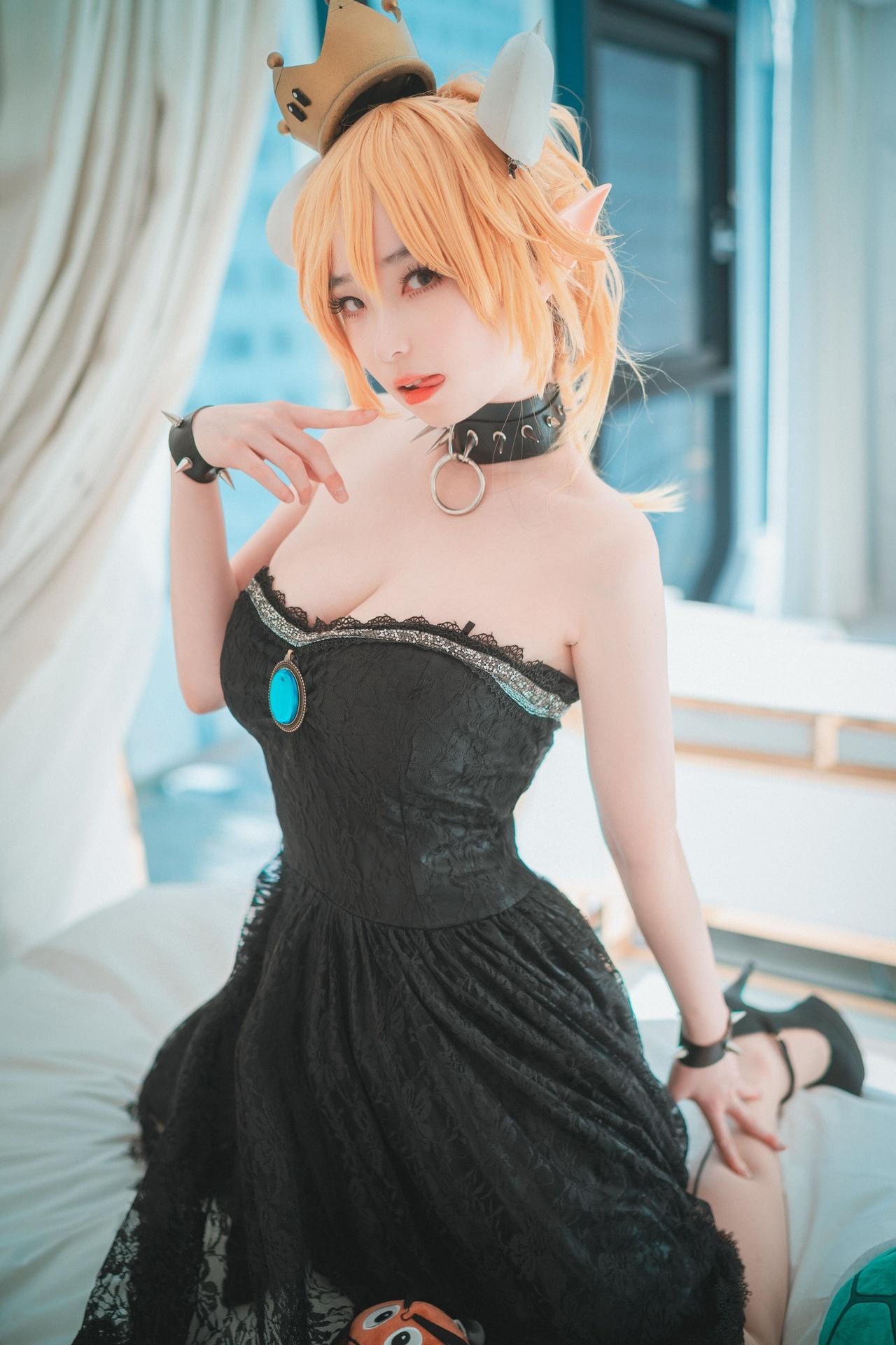 Bambi 밤비, [DJAWA] Halloween with Bowsette(7)