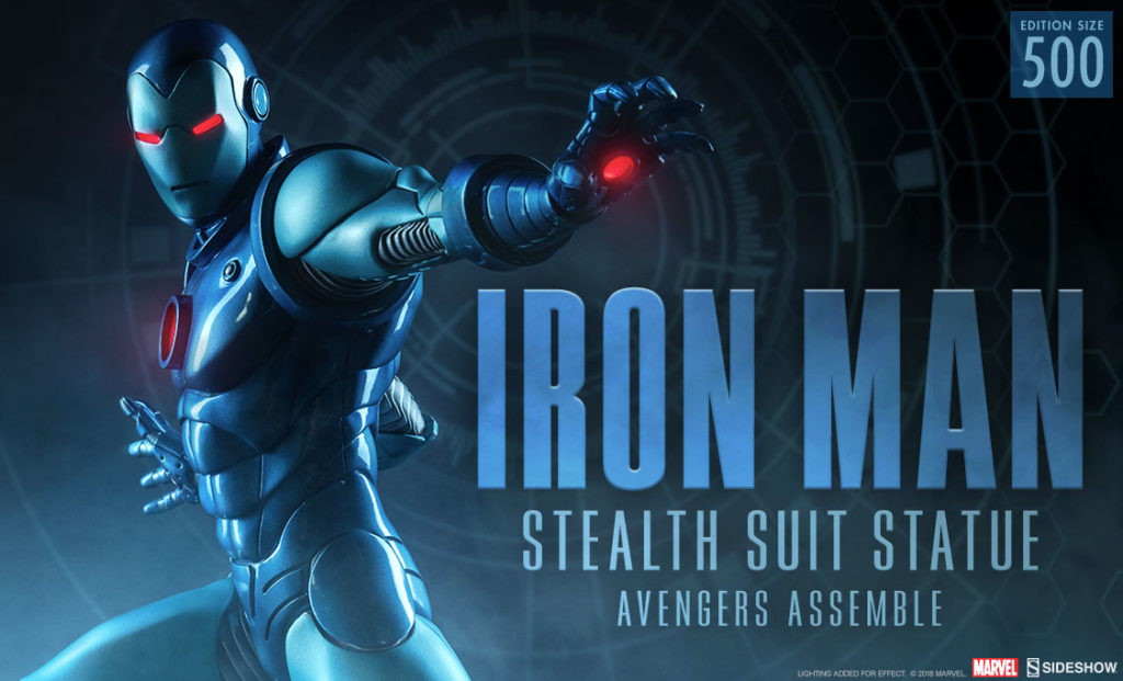 Iron Man Stealth Suit Statue - Marvel Comics - Avengers Assemble (Sideshow) K5er4Mq2_o